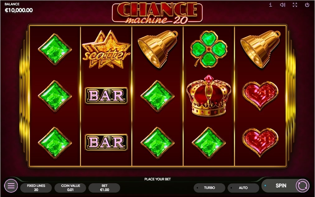 chance machine reels